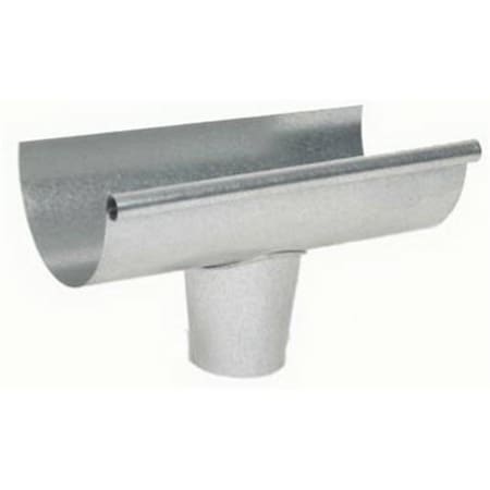 Swivel DE2653 5 in. Galvanized Gutter End With Drop Outlet SW583535